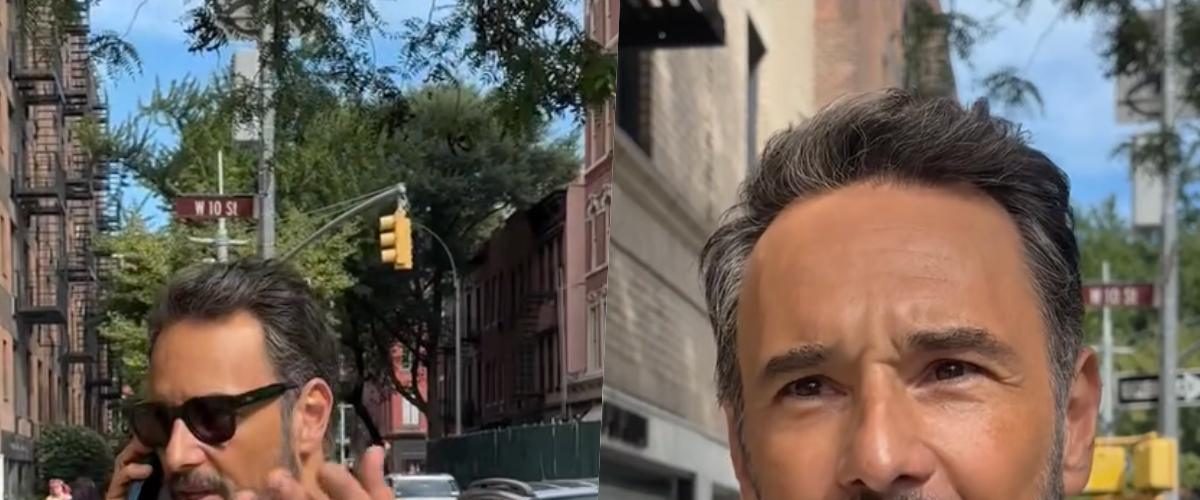 Rodrigo Santoro entra na brincadeira após não ser reconhecido durante abordagem nos EUA