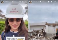 Rafa Kalimann coloca casa de chácara abaixo e revela motivo da decisão