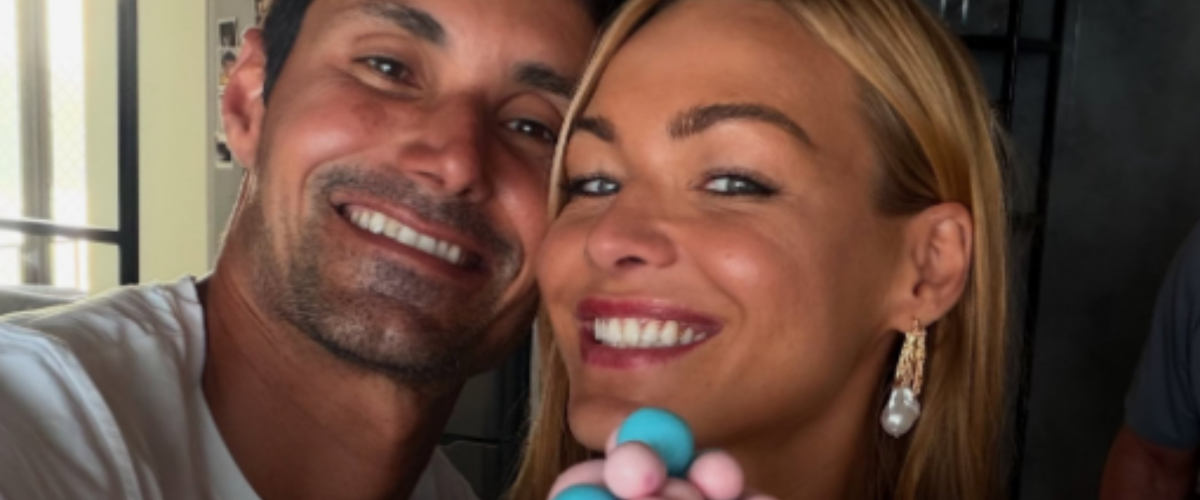 Bárbara Heck celebra nova fase da gravidez e revela que filha se chamará Antonella