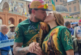 MC Gui surpreende Jesiele Portela com pedido de casamento em Aparecida