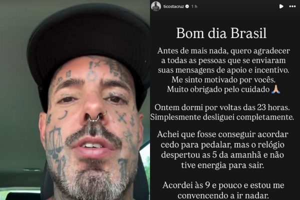 Tico Santa Cruz revela dias difíceis durante crises de ansiedade e faz desabafo