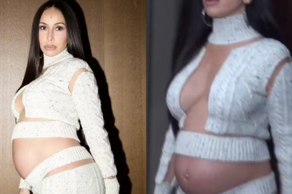 Sabrina Sato valoriza gravidez com look ousado durante noite em Paris