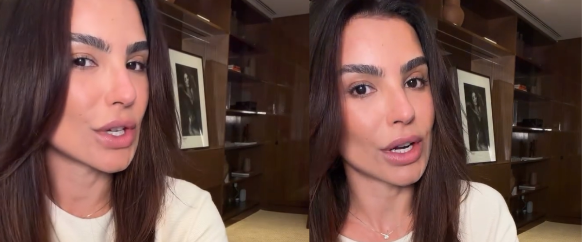 Cíntia Chagas admite que corrige amigos e familiares até em momentos íntimos