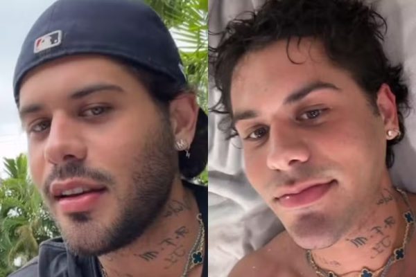 Zé Felipe precisa raspar o cavanhaque após deslize ao fazer a barba